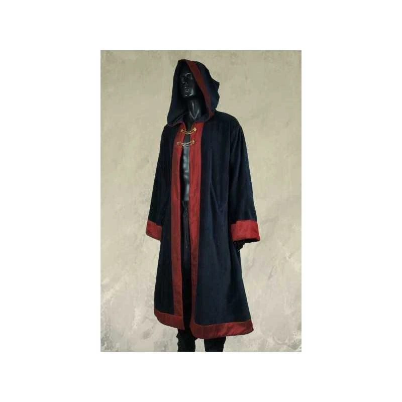 Wizard Robe - Black/Red 5 Wizard Robe - Black/Red - Image 3