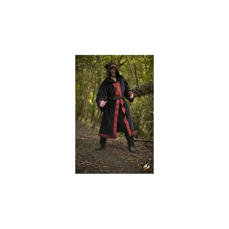 Wizard Robe - Black/Red 3 Wizard Robe - Black/Red