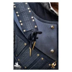 Woodsman Shoulder Set - Suede - Black -Larp Inn woodsman shoulder set suede black 2