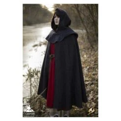 Wool Cloak And Mantle - Grey