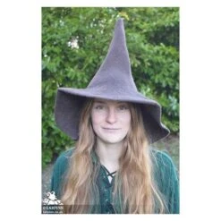Woollen Witch Hat - Brown
