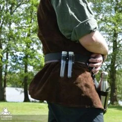 Yanif Potion Vial Holder - 2 Bottles - Black -Larp Inn yanif potion vile holder 2 bottles black 3