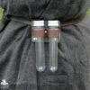 Yanif Potion Vial Holder - 2 Bottles - Brown -Larp Inn yanif potion vile holder 2 bottles brown