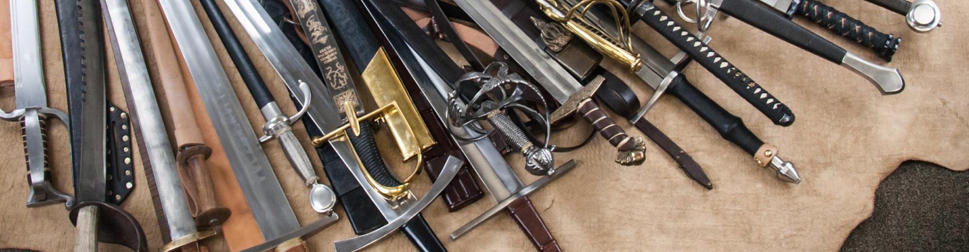 Larp Inn -Larp Inn weapons page title bar